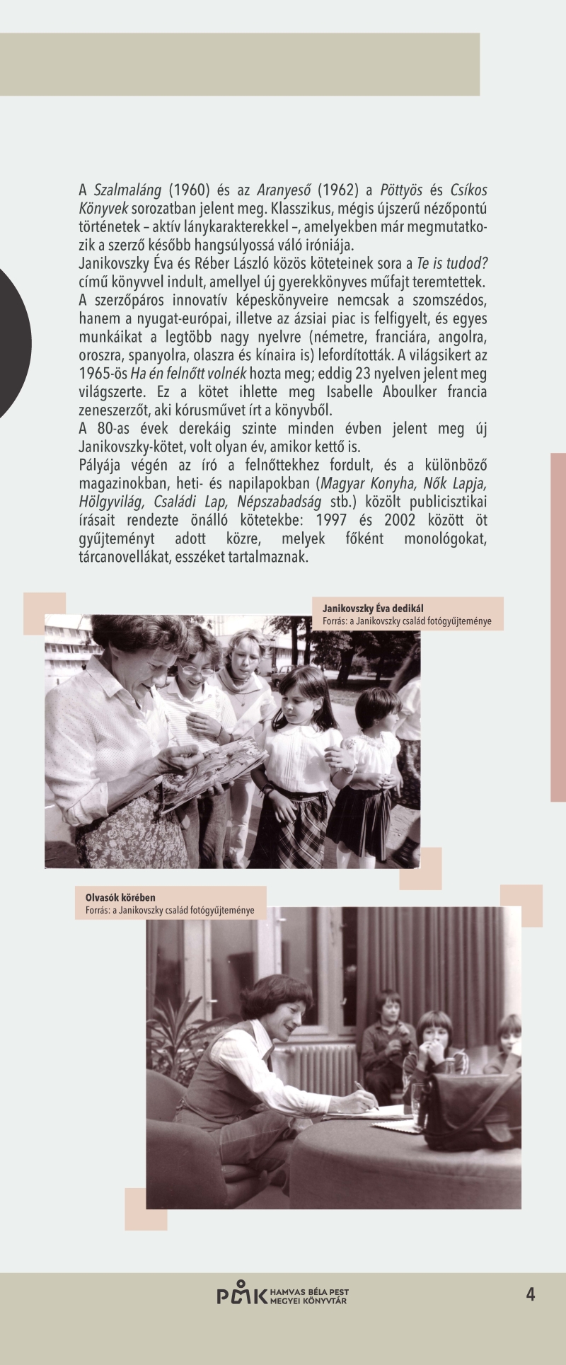 Mosolyogni tessék! kiállítás – 5. tabló