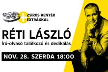 Vendégünk a magyar krimi jeles képviselője, a nyomozóból lett író